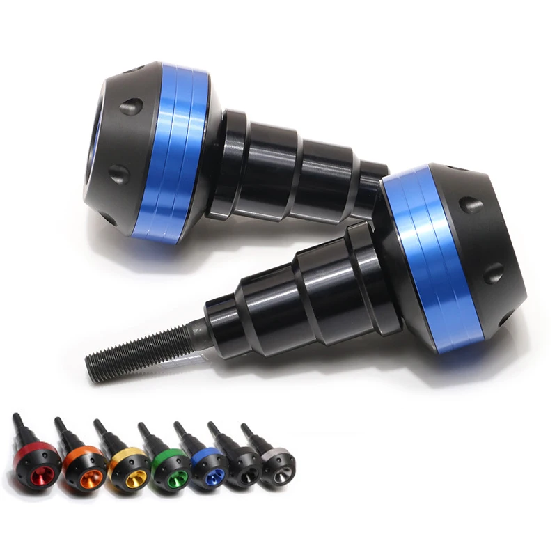 

For Suzuki GSX-S750 GSXS1000 Motorcycle Modified Body Anti-fall Bat Exhaust Falling Protection Frame Ball Anti-fall Glue