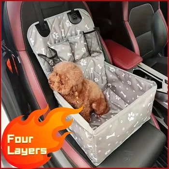 Portable Dog Car Booster Seat 1