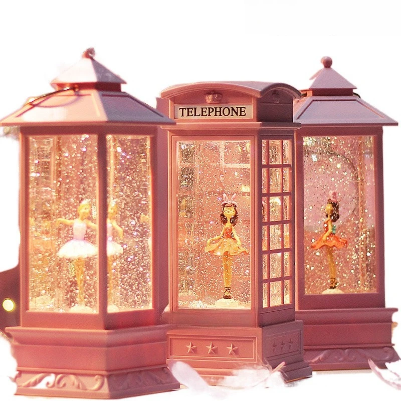 

Music Box Rotating Music Box Romantic Night Light Girl Children's Premium Girl's Birthday Gift