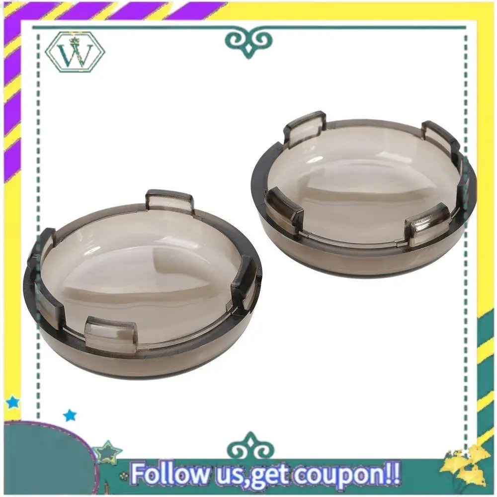 

A82U-Smoked Turn Signal Lens Covers Lenses For Pack Of 4