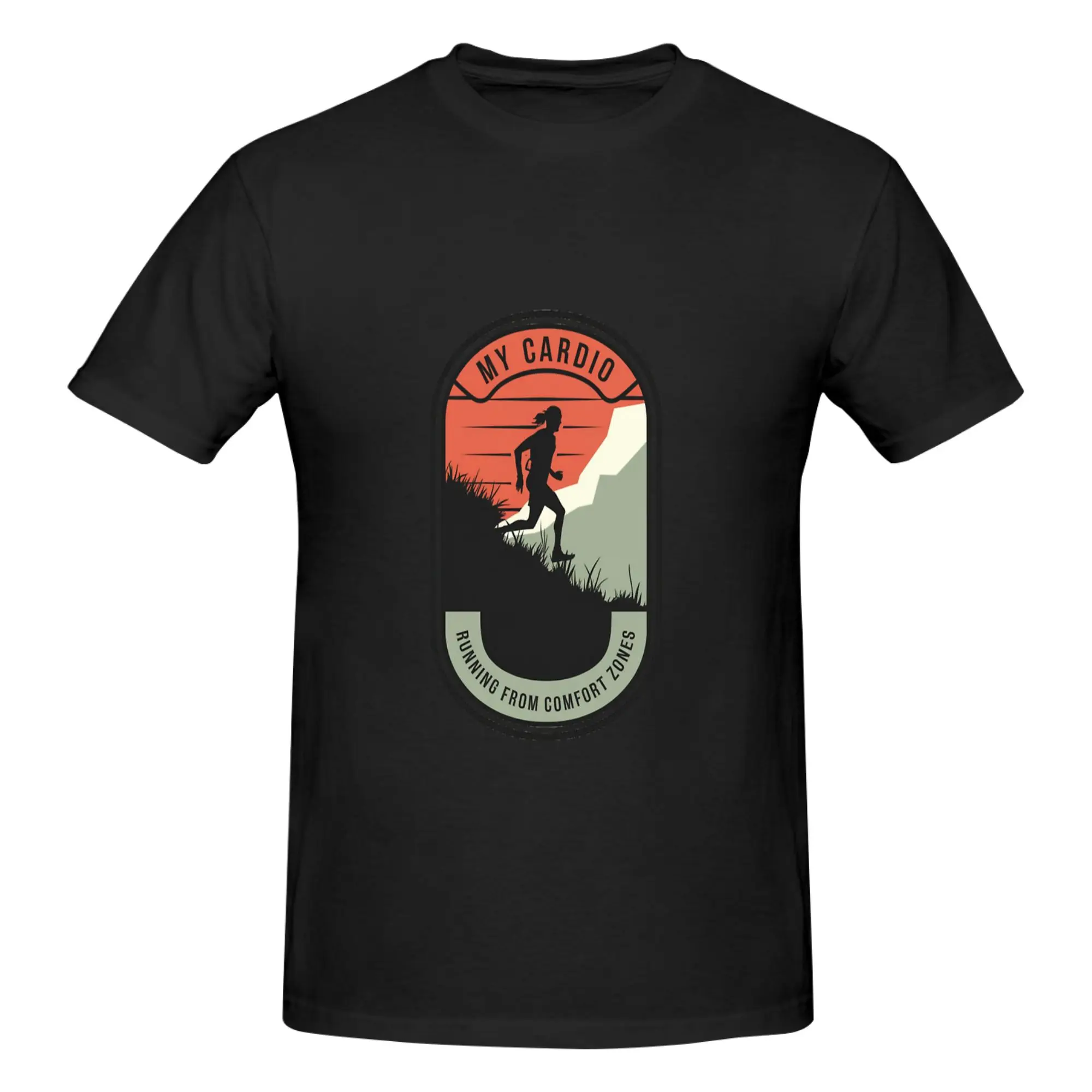 Funny Thrill Sports cardio  Men's Printed T-Shirt Unisex T shirtShirt Sport