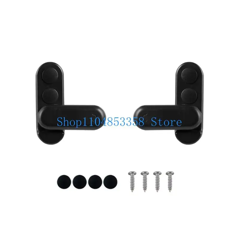 

652F 2 шт. пряжка для настольной доски, легко монтируемые вращающиеся зажимы для мебели для кемперов с утолщенной опорной