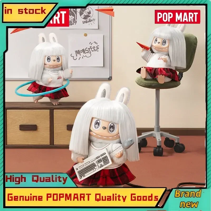 

High Quality Pop Mart Labubu The Monsters Hair Salon Series Blind Box Plush Doll Trendy Vinyl Pendant Toys Collection Home Decor