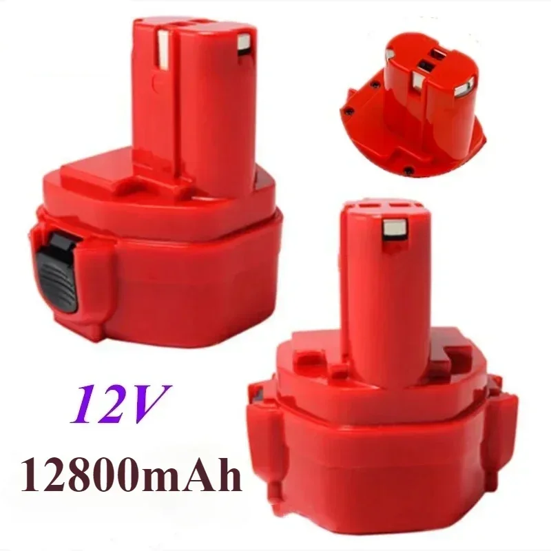 

Original 12800mAh 12V Ni-CD 12.8Ah Replacement Power Tool Battery for Makita 12V Battery PA12 1220 1233 1201 1222 1223 1235