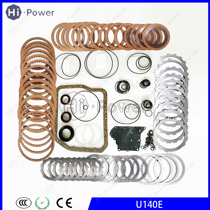 

U140E U140F Auto Transmission Master Seal Rebuild Kit Friction Steel Plate For TOYOTA RRAV4/RX300 Car Gearbox Disc Overhaul Kit