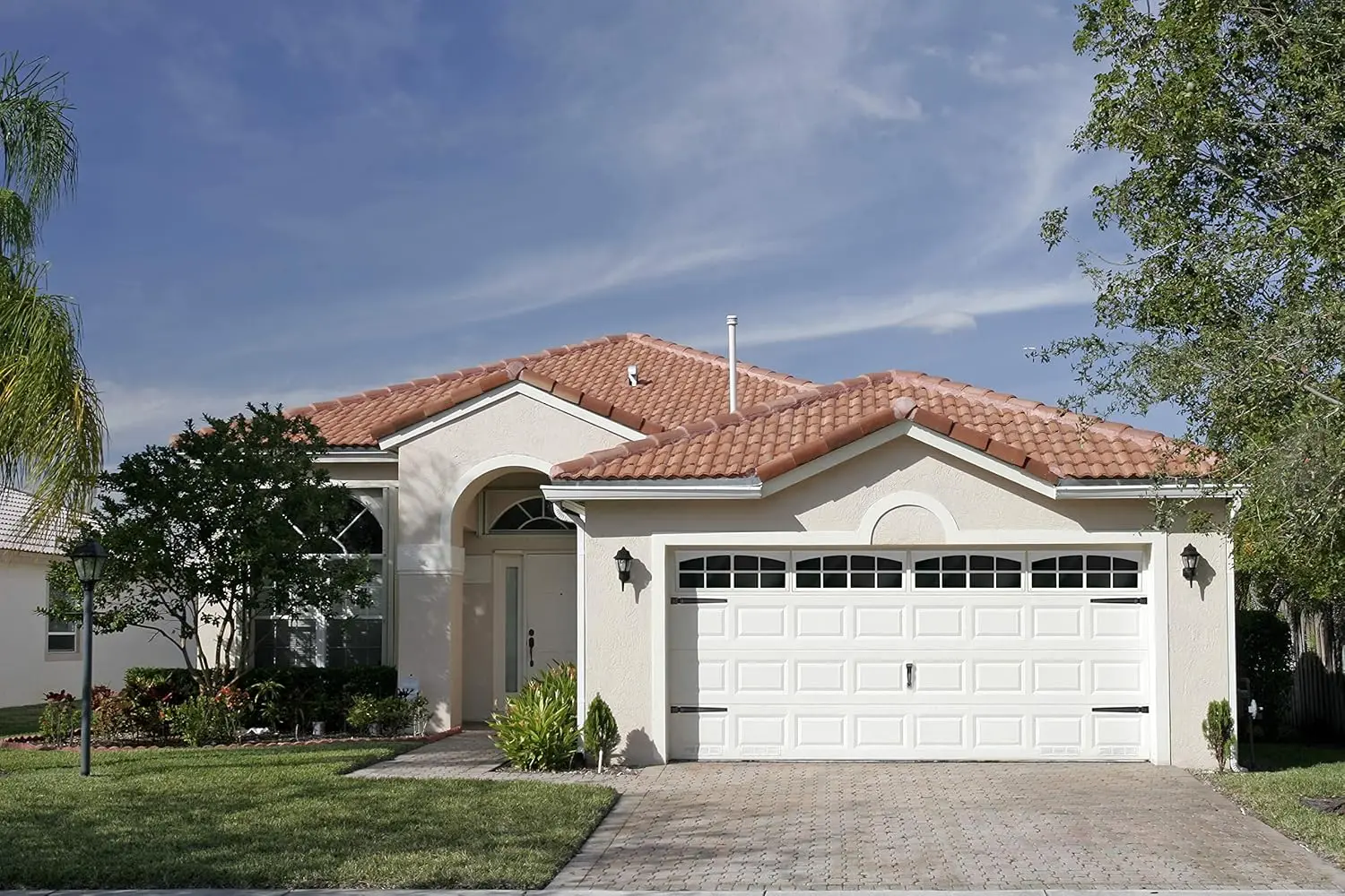 Simulated Garage Door Window Kit - Easy-Install Faux Garage Windows for Two Car Garage