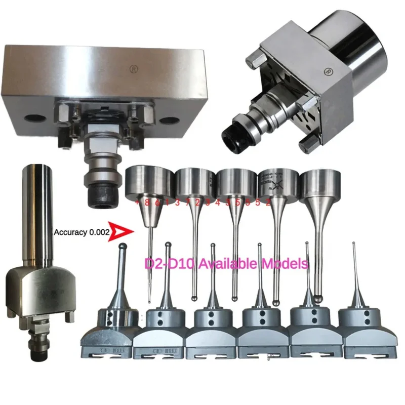 CNC EDM Calibration Reference Ball D2/4/6/8 Tungsten Steel Bead Center Bar Fixture Spark Machine Center Rod Tool