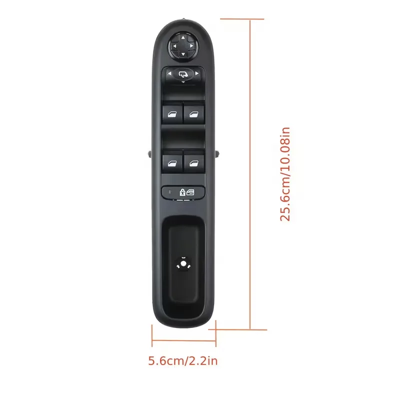 Front Left Window Switch For Peugeot 308 408 3008 5008 Hatchback Wagon Master Power Window Control Switch Button 96650621ZD