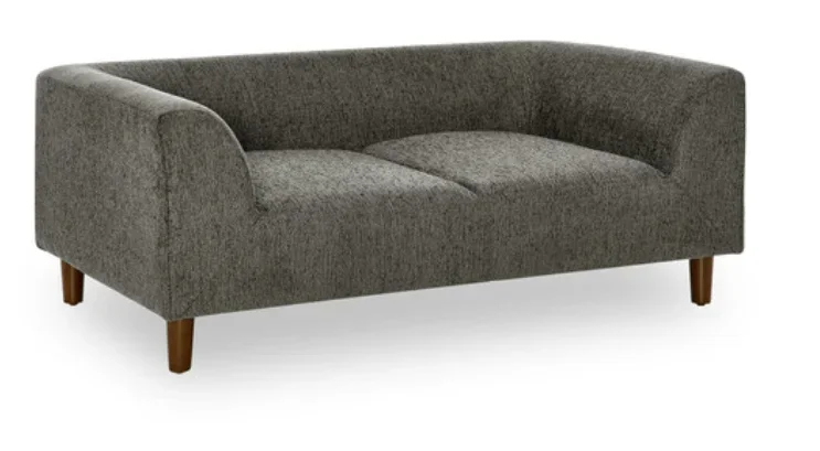 

Denton 39.5" Upholstered Pet Sofa for Small & Medium Dogs, Linen Dark Gray