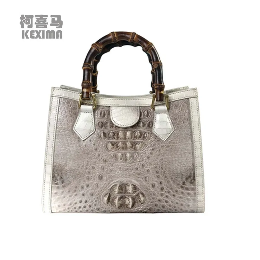 yongliang crocodile  Single shoulder bag  fashion  female handbag  new  Female bag women handbag