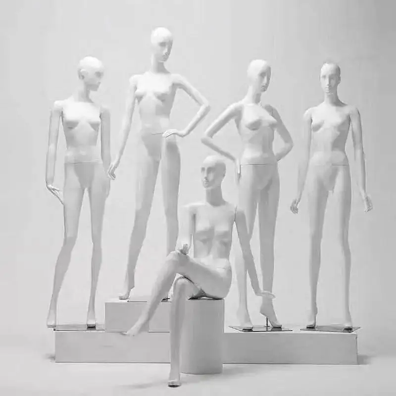 

Display Dress Korean Window Matte Stand Female Clothing Store Full-Body Wedding Mannequin Mannequin for Model Clothing Rack ZR