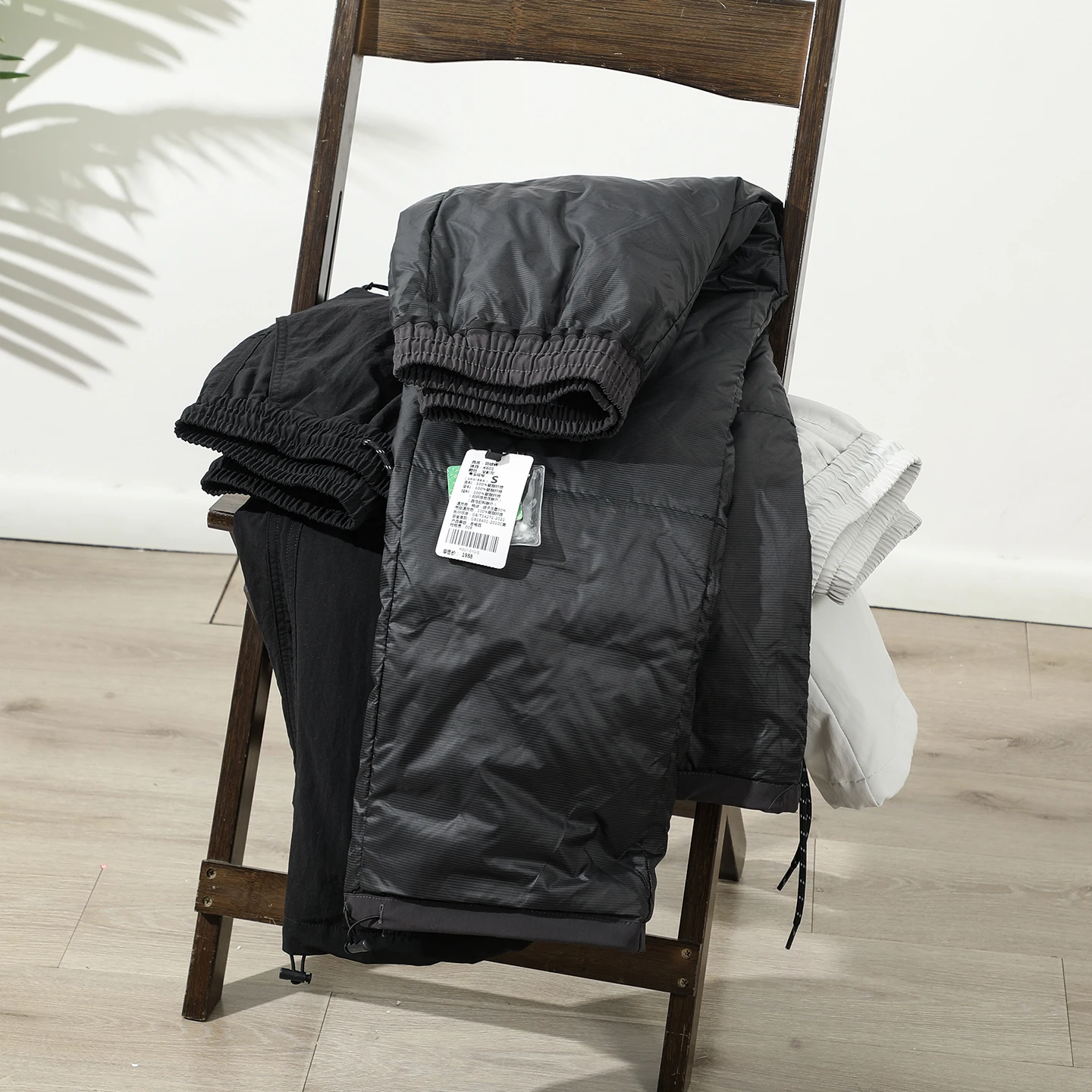 

Водонепроницаемые зимние мужские рабочие брюки с 90% пуховым наполнителем, модные городские стильные длинные штаны, универсальные для любых случаев