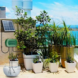 Solar Irrigation System For Garden Houses Drip Irrigation Kit For Potted Plants, Automatic Watering System For Balconies