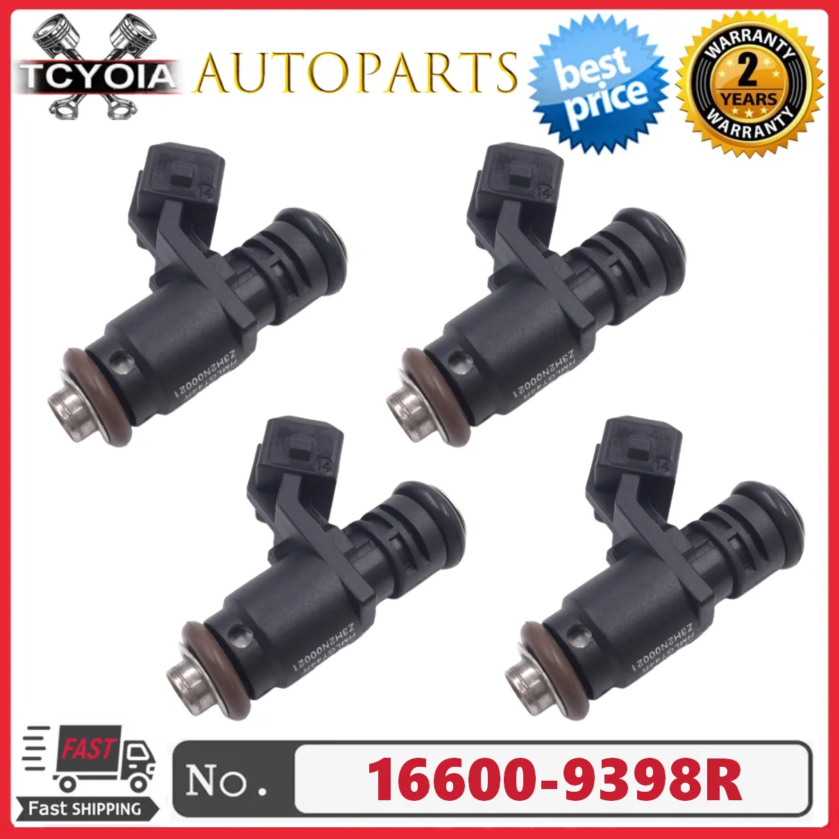 4Pcs Fuel Injectors… - image