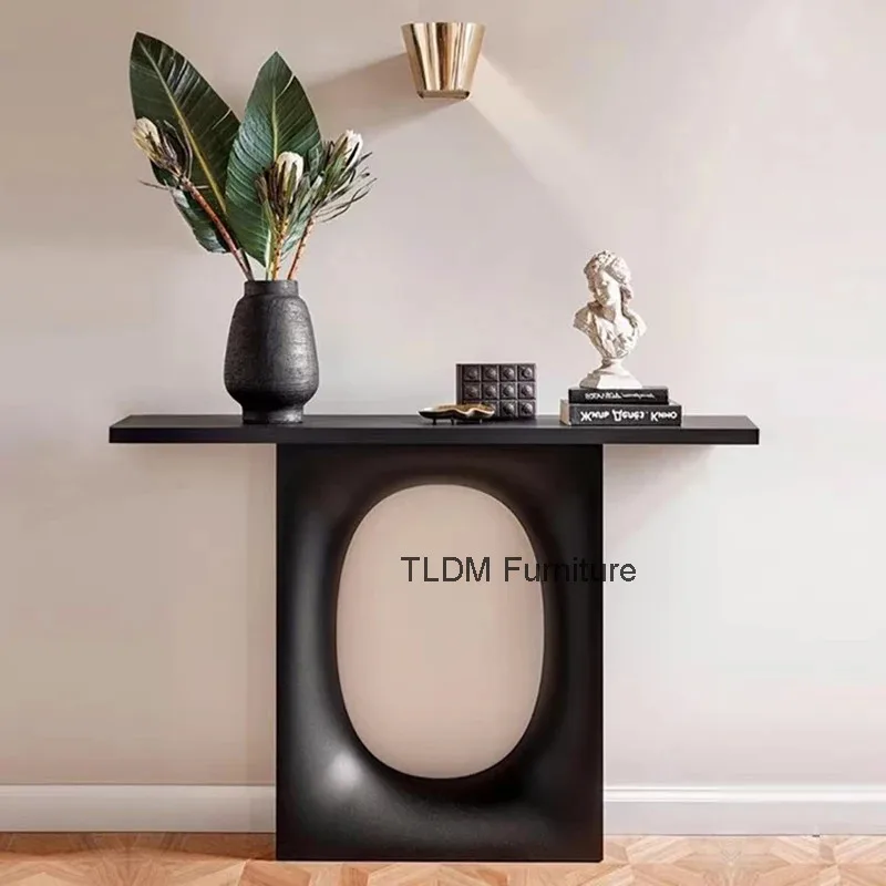 

Wood Modern Console Tables Hallway Luxury Glamor Entryway Console Table Vintage Salon Console Ingresso Living Room Furniture