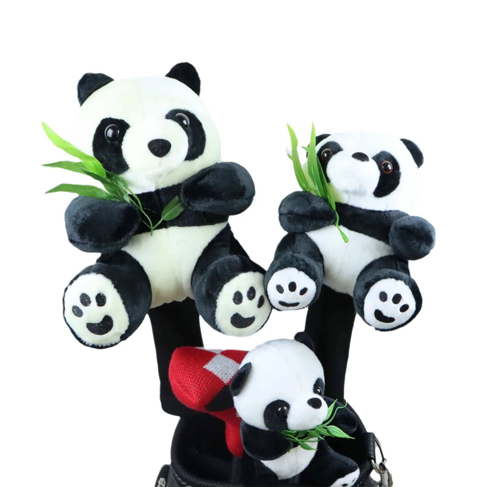 Cute Panda Golf Club Head Covers Plush Animal Protection Headcover for Driver/Fairway/Putter - view 5