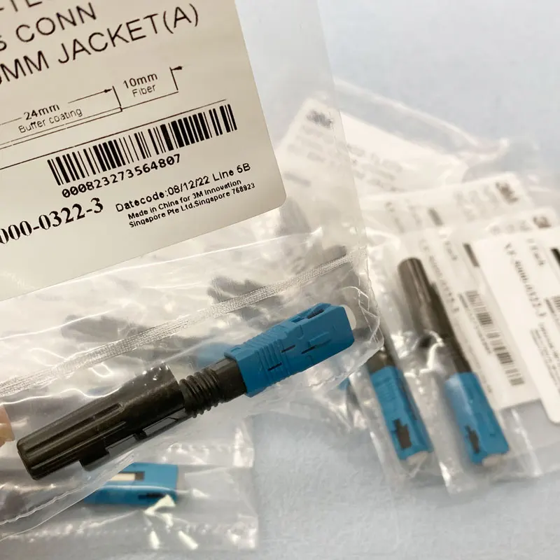 جودة عالية SC UPC 8802-TLC/3 جزءا لا يتجزأ من الألياف البصرية موصل سريع SC UPC 3.0 FTTH الألياف البصرية موصل سريع #6