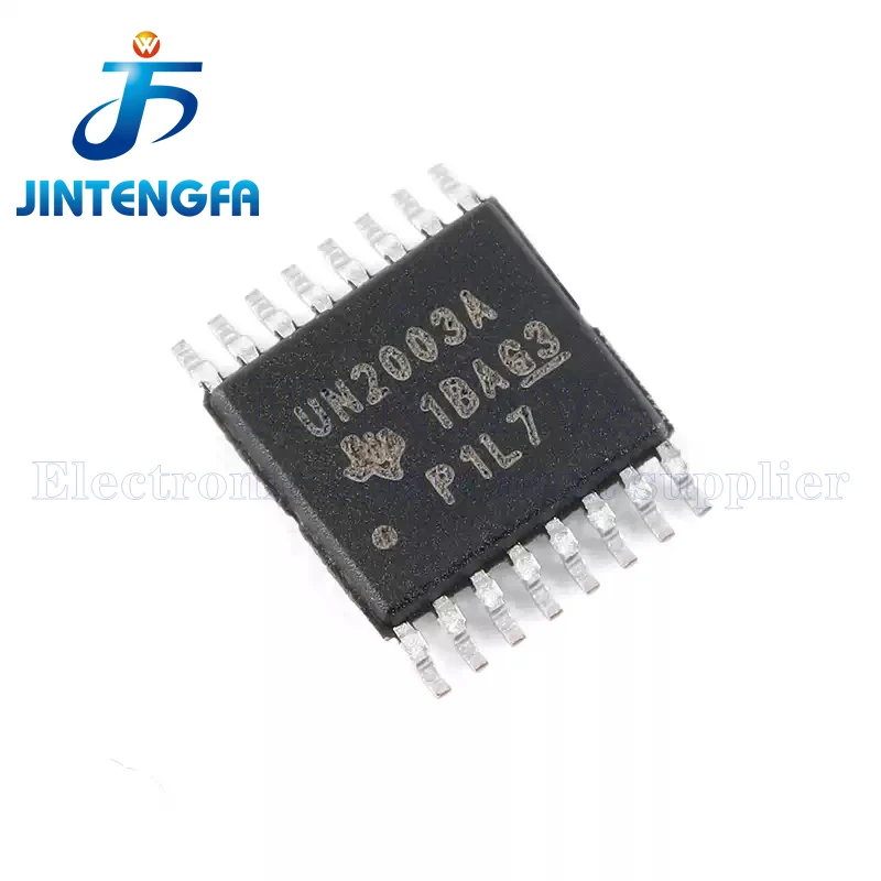 10PCS ULN2003APWR ULN2003APW ULN2003A ULN2003 UN2003A TSSOP-16 SMD Darlington Transistor Matrizes IC