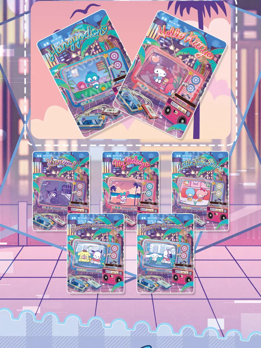 KAYOU Original Sanrio Karten Honey Dream Serie Starry Whispers Fun Movie Pack Sanrio Familie Anime Sammelkarten Spielzeug Geschenke – Detail 9
