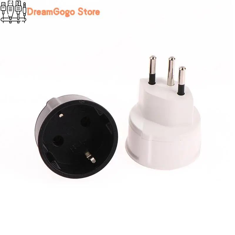 3 Pin Plug Travel Adapter Europ France German TO Swiss Plugs 10A 250V Power Plug EU To Swiss Electrical Plug Socket With Fuse