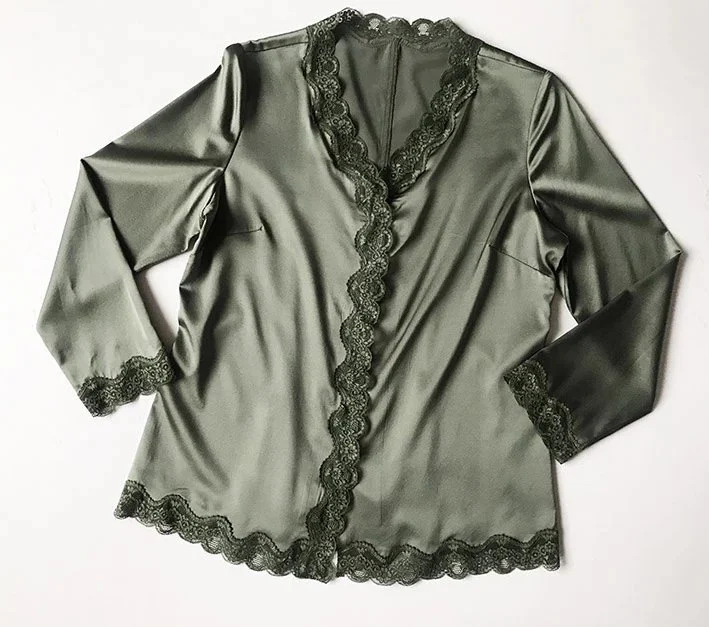 

Шелковый шифон irt V-Ne с кружевной отделкой A2 Ele, женская мода премиум-класса, осень 2021, сезонная коллекция 00% шелк