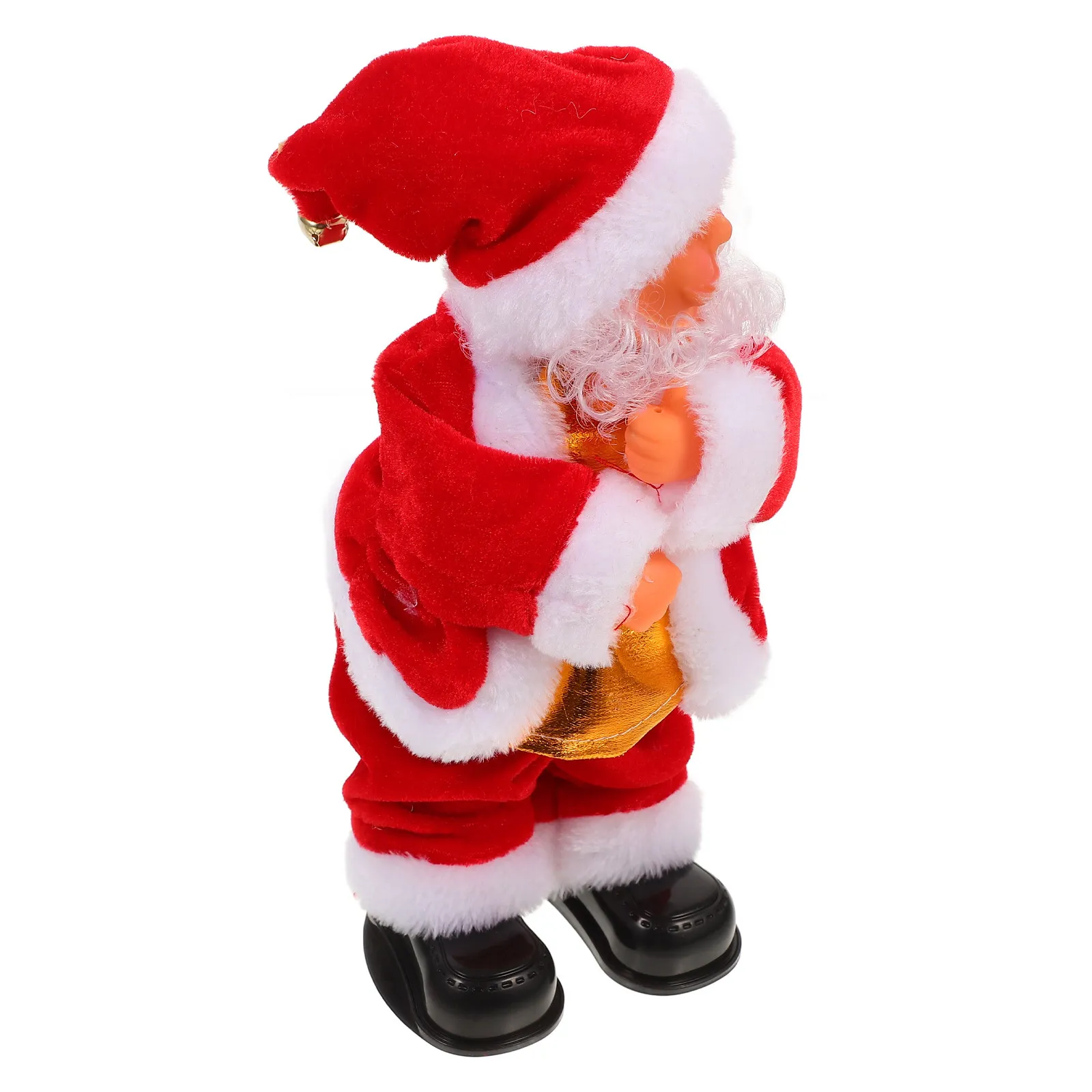 

Electric Santa Claus Christmas Decoration Funny Xmas Party Favor Kids Gift Small Electric Santa Charming Christmas Party Favor
