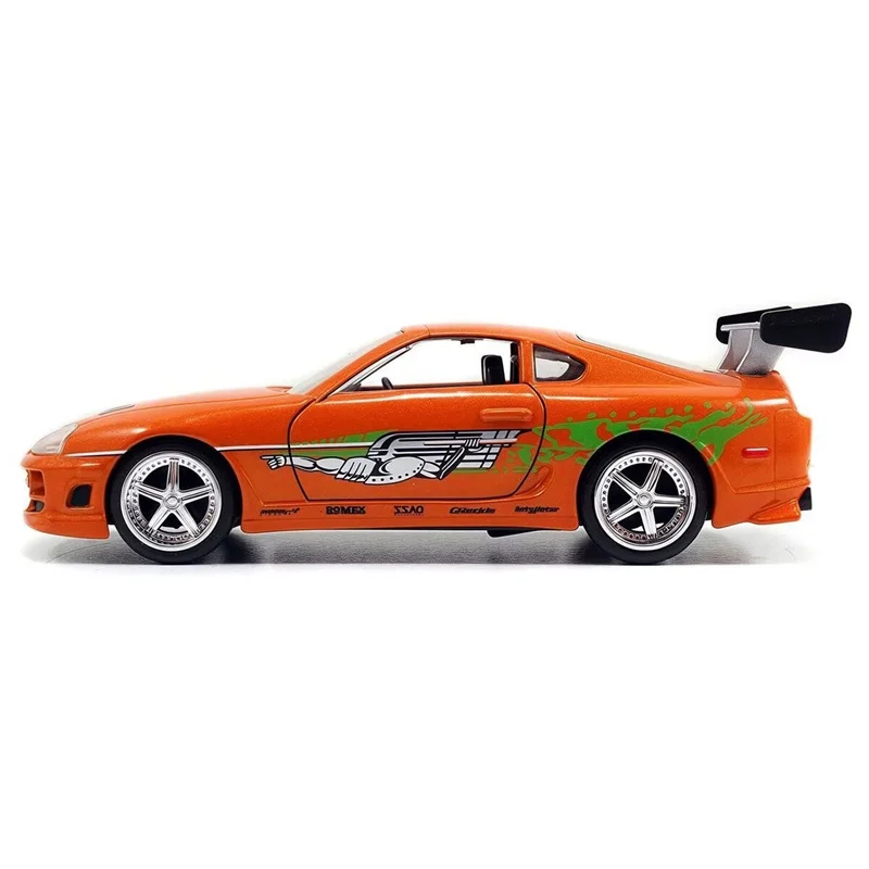 1:32 GR Supra alliage classique film modèle de voiture de sport moulé sous pression en métal piste Raing véhicules modèle de voiture Simulation Collection enfants cadeaux