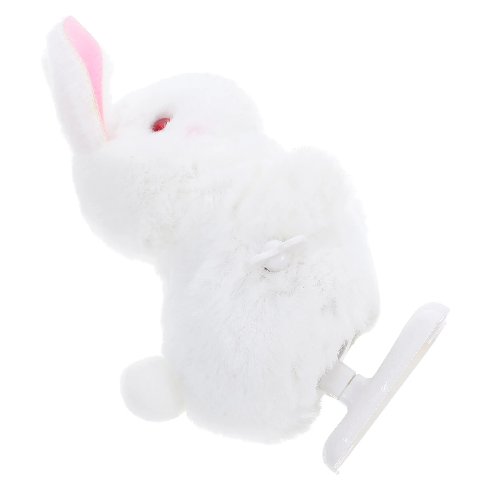 

Easter Wind Up Animal Toy Plush Jumping Animal for Easter Hunt Party Favor Cute Stuffed Animal Clockwork Plaything Bunny
