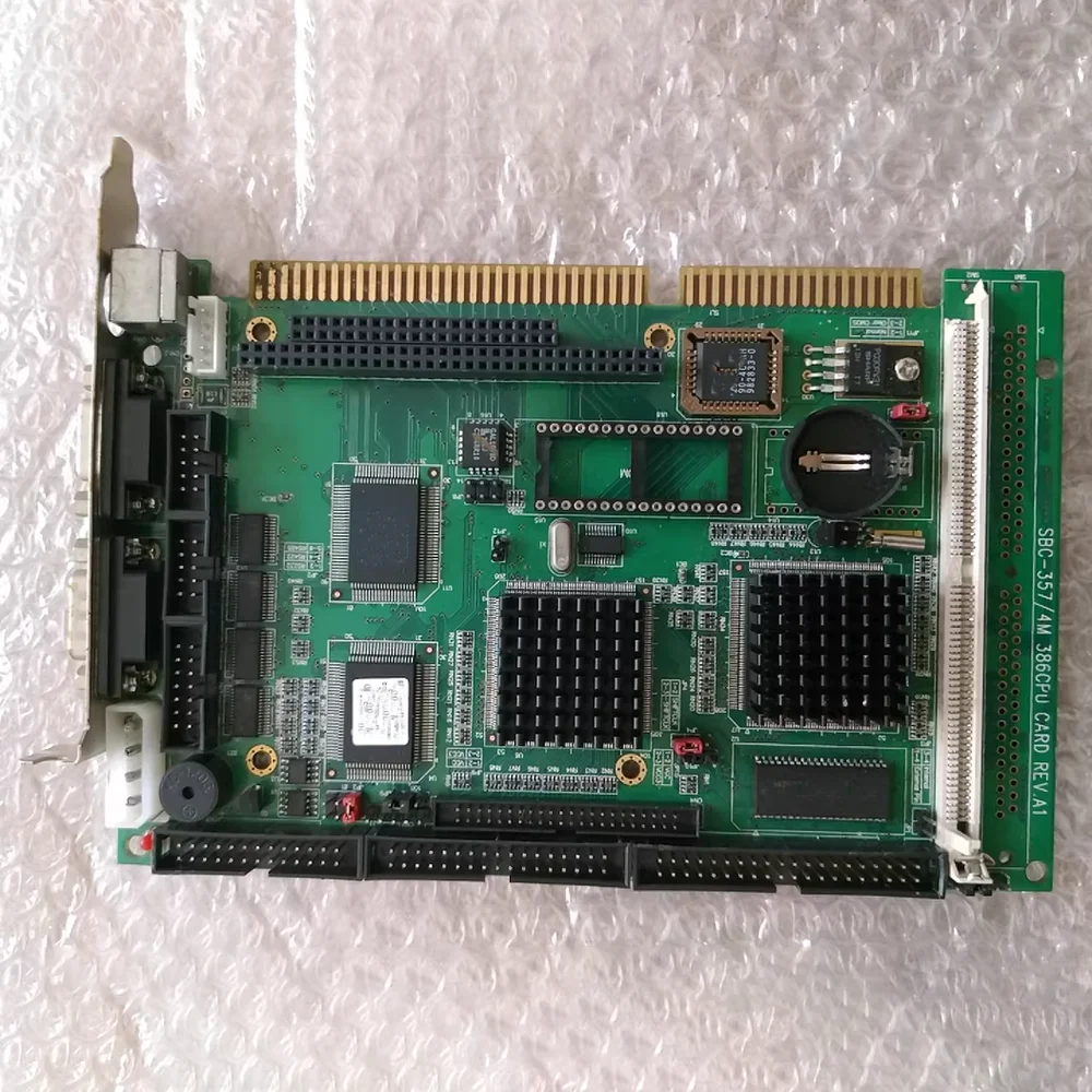 Half length card ISA Industrial motherboard SBC-357/4M 386CPU CARD REV.A1