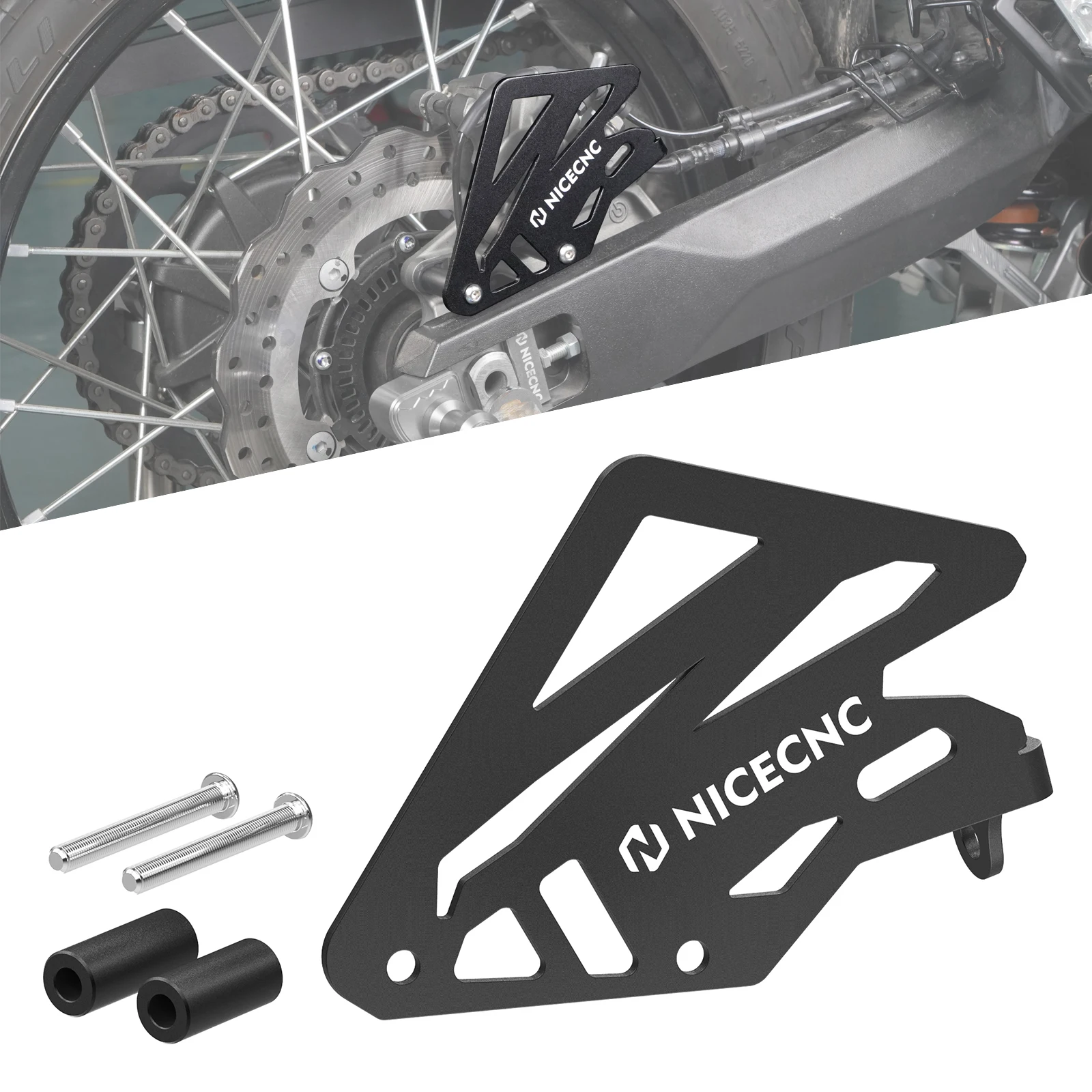 

For 2019-2024 Yamaha Tenere 700 Rear Brake Caliper Guard Cover for Yamaha Ténéré 700 Rally Edition 2020 2021 2022 2023 2024