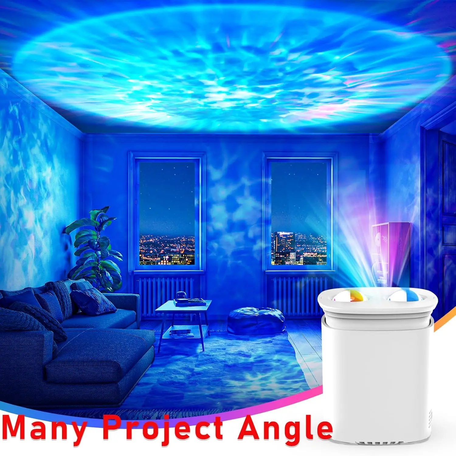 XIAOMI Galaxy Projector Night Light For Children 35 Modes Nebula LED Sunset Lamp Starry Sky Star Projector For Room Decoration
