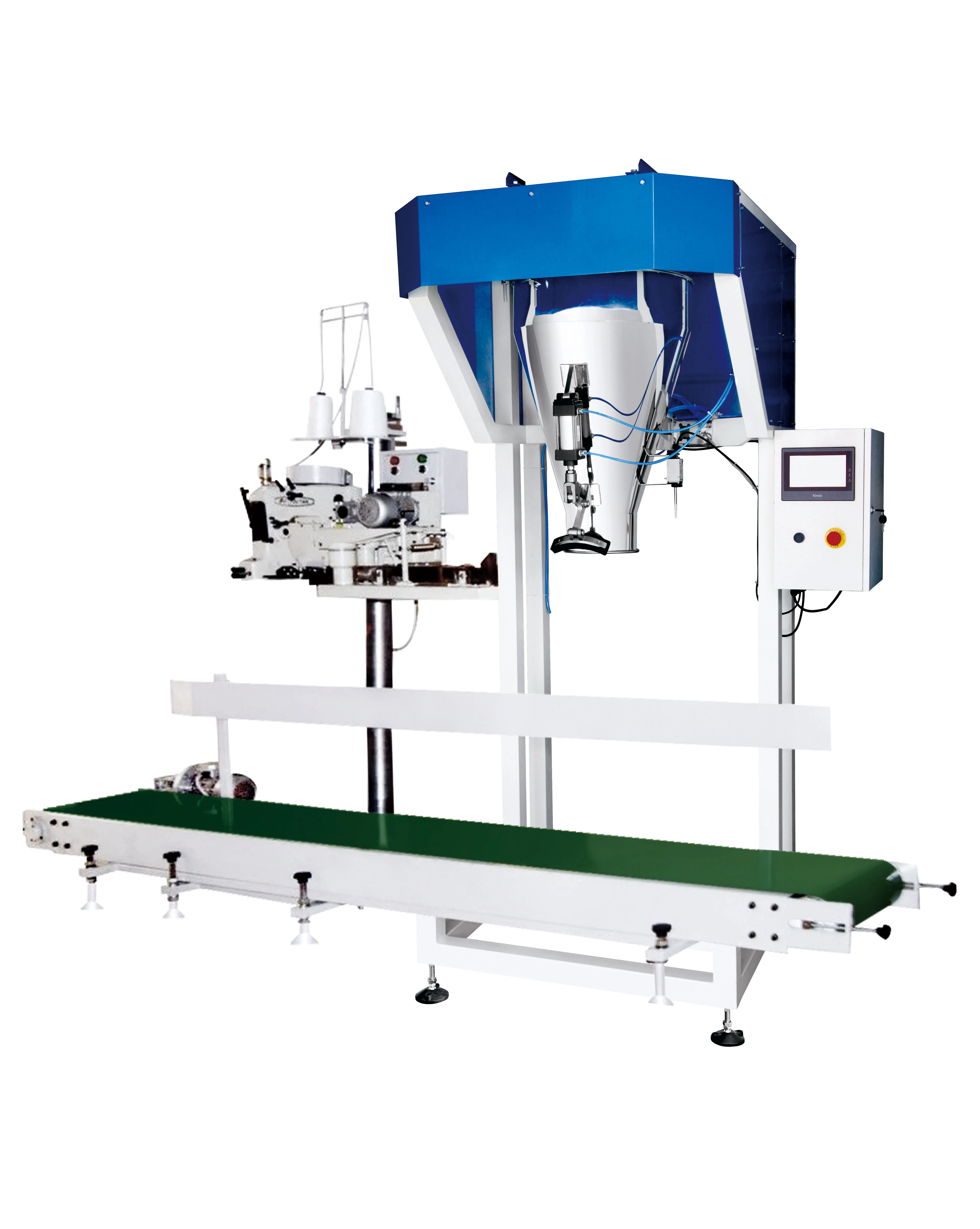 Automatic Small Granules Linear Weighing Packaging Machine One Head Bulk Weigher Rice Linear Weigher