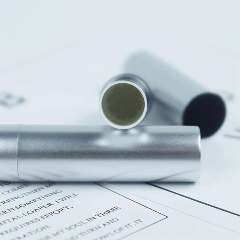 1 Uds. Envases vacíos de 3,5g de tubo de lápiz labial dorado y plateado mate, envases de bálsamo labial, envases cosméticos, embalaje, pegamento en barra, botella de lápiz labial
