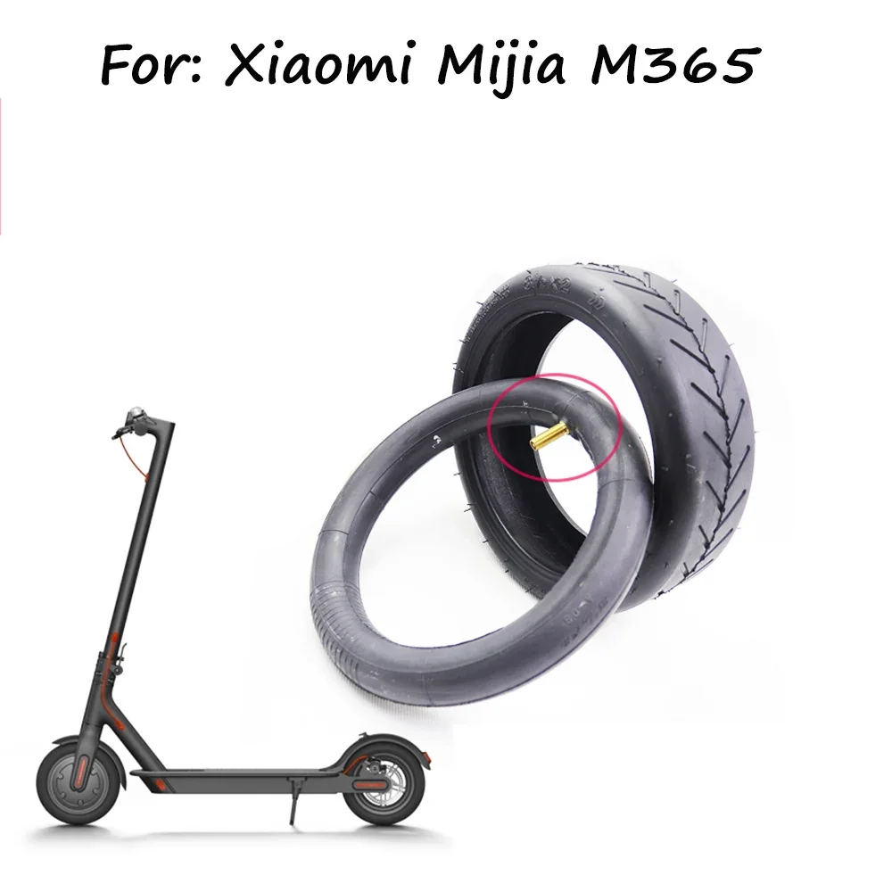 8 1/2X2 Tube Tire 8.5*2 Inflatable Tyre for Xiaomi Mijia M365 Electric Scooter Outer Tire Replace Inner Camera