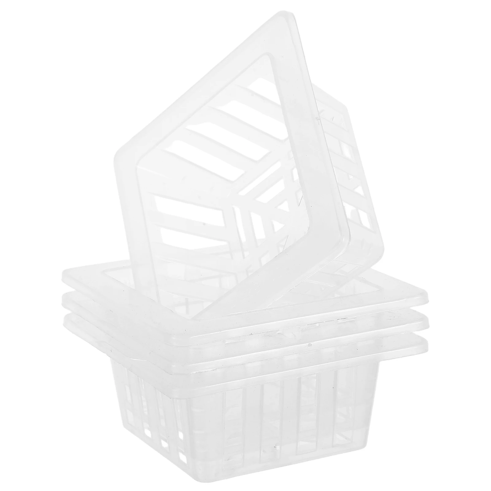 

4Pcs Hydroponic Planting Basket Stabilizer for Hydroponic Flowers Space-Saving Breathable Mesh Net Pots for Indoor