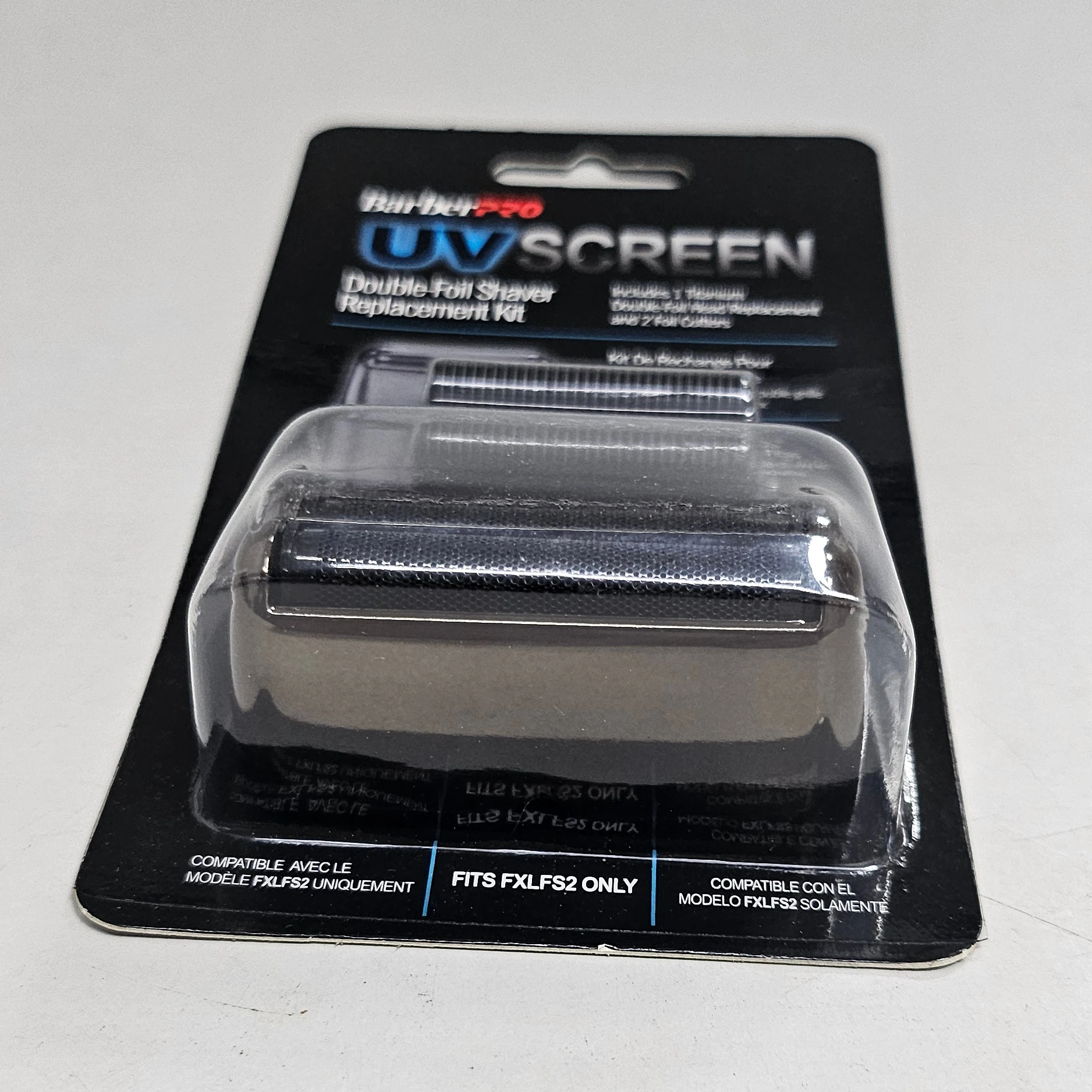 Replacement Foil and Cutter ONLY for Babyliss PRO UV Double Foil Shavers - Head Blade for Use with UV Foil Shavers