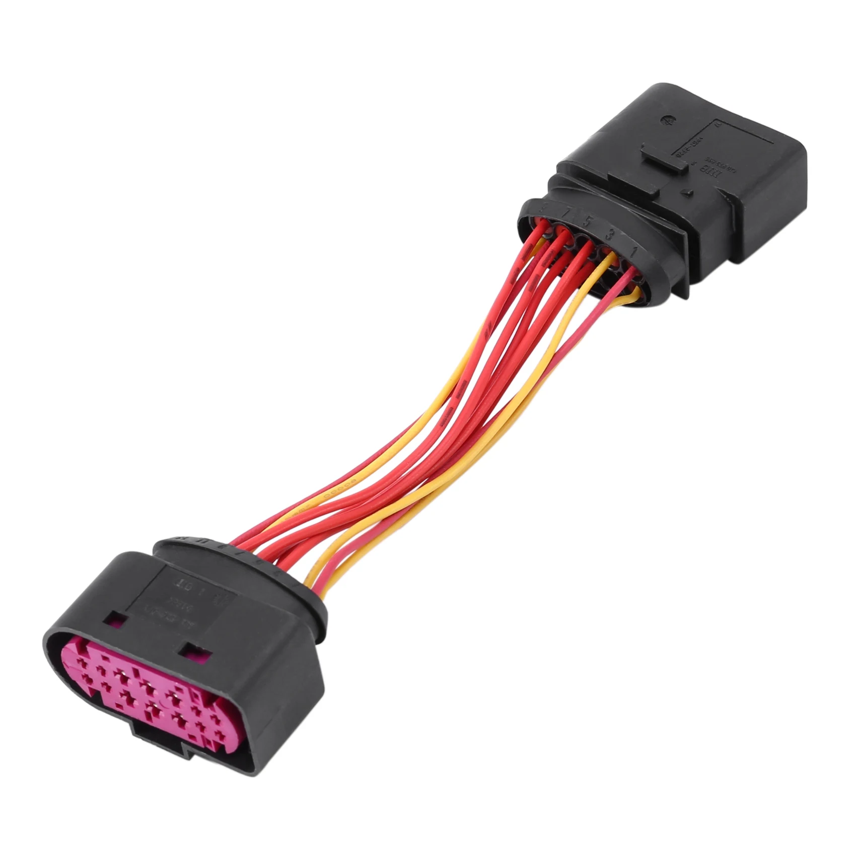 سيارة HID زينون العلوي 10 إلى 14 دبوس موصل محول ل 1J 0973835   1 ي 0973737   اكسسوارات السيارات جاسوس