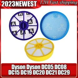 Ön ve arka HEPA filtre Dyson DC05 DC08 DC15 DC19 DC20 DC21 DC29 öncesi ve sonrası, üst ve alt Motor elektrikli süpürge değiştirme