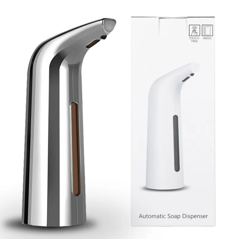 Shower and Lotion Dispenser Waterproof Shampoo Shower Gel Container Automatic Liquid Soap Dispenser Wall Mount with Clear Window