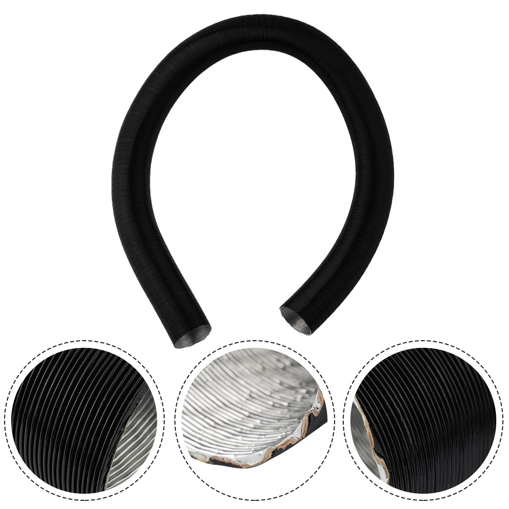 42 мм, 2 м, дизельный нагреватель из алюминиевой фольги, 5000 Вт, черный, 4 отверстия для Webasto/Eberspacher, 2 кВт, автомобильный дизельный воздухонагреватель