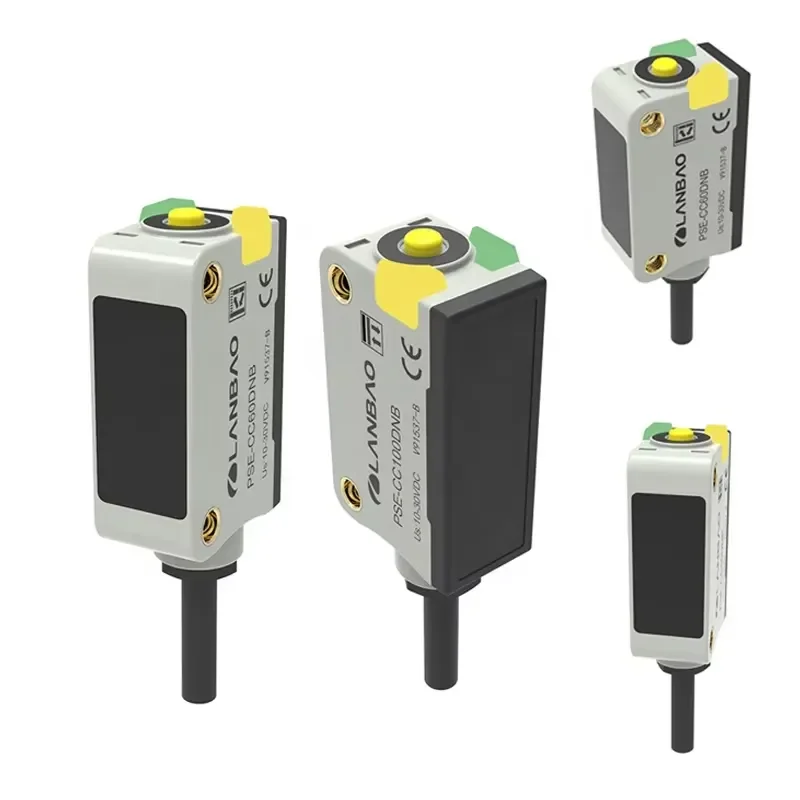Background reflection Detection 600mm Square 10-30v Npn Pnp No/Nc TOF photoelectric Sensor