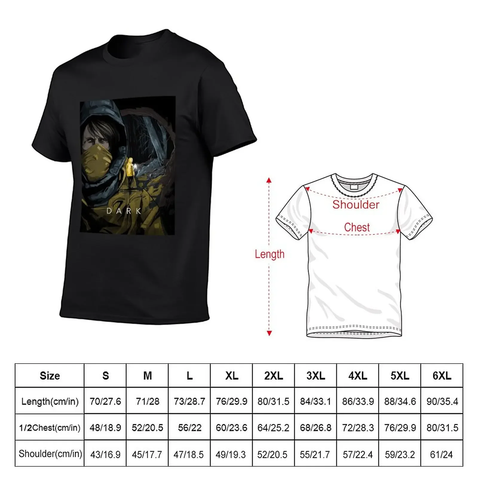 New DARK NETFLIX (ART) IMMERSION T-Shirt aesthetic clothes heavyweight t shirts designer t shirt men