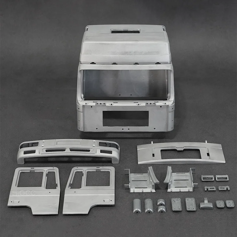 1:14th Scale Simulation Metal Cockpit KIT for RC Truck JXmodel for MAN F2000 Car