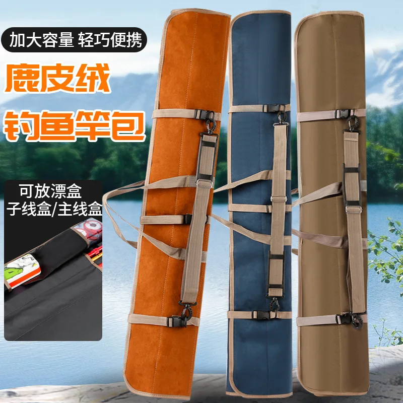 

150cm 130cm 120cm Fishing Rod Bag Portable Case Fishing Reel Line Lure Tackle Storage Accessories Roll Up Foldable Umbrella Bag