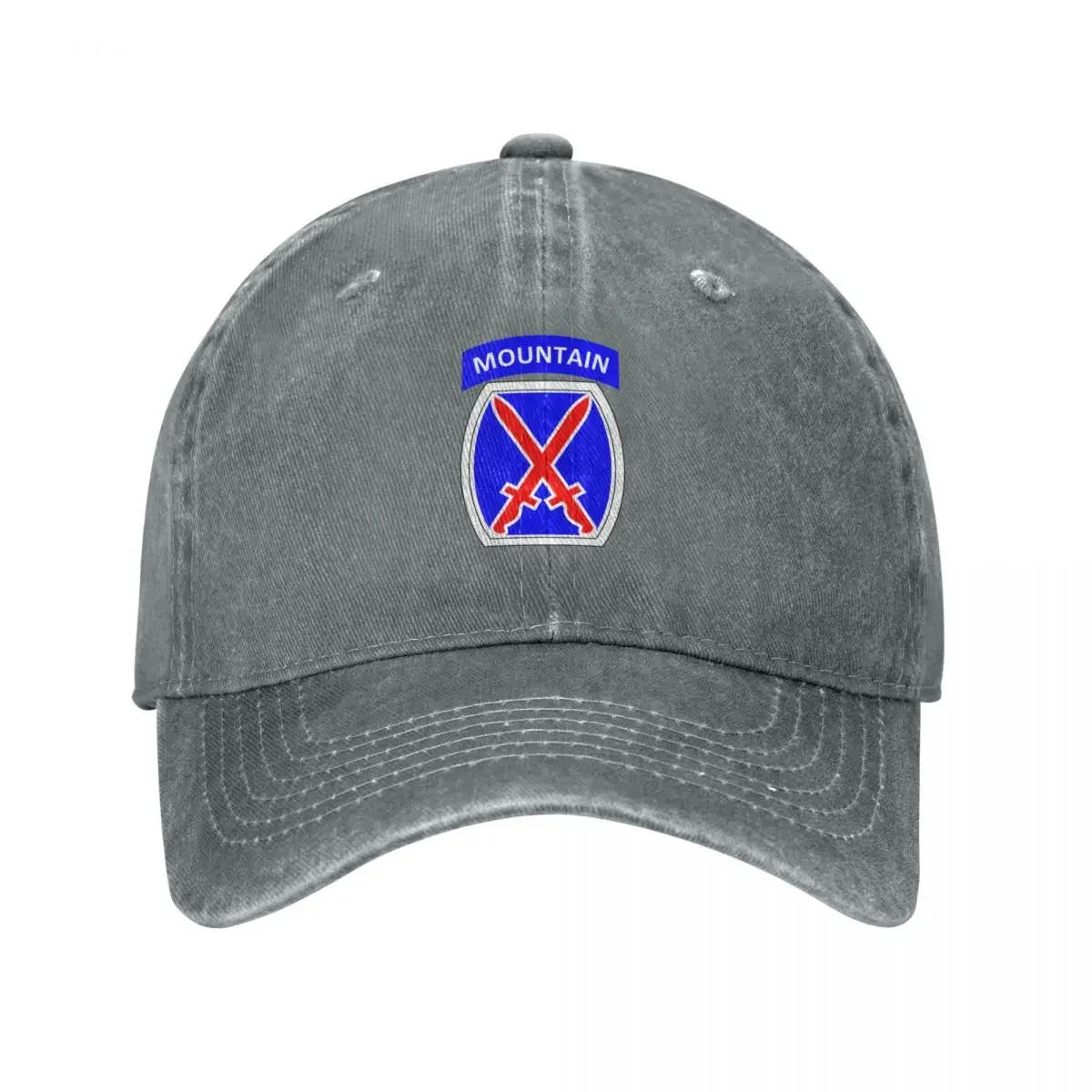 10th Mountain Division (United States) Baseball Cap Thermal Visor Anime Uv Protection Solar Hat Men's Luxury Women's