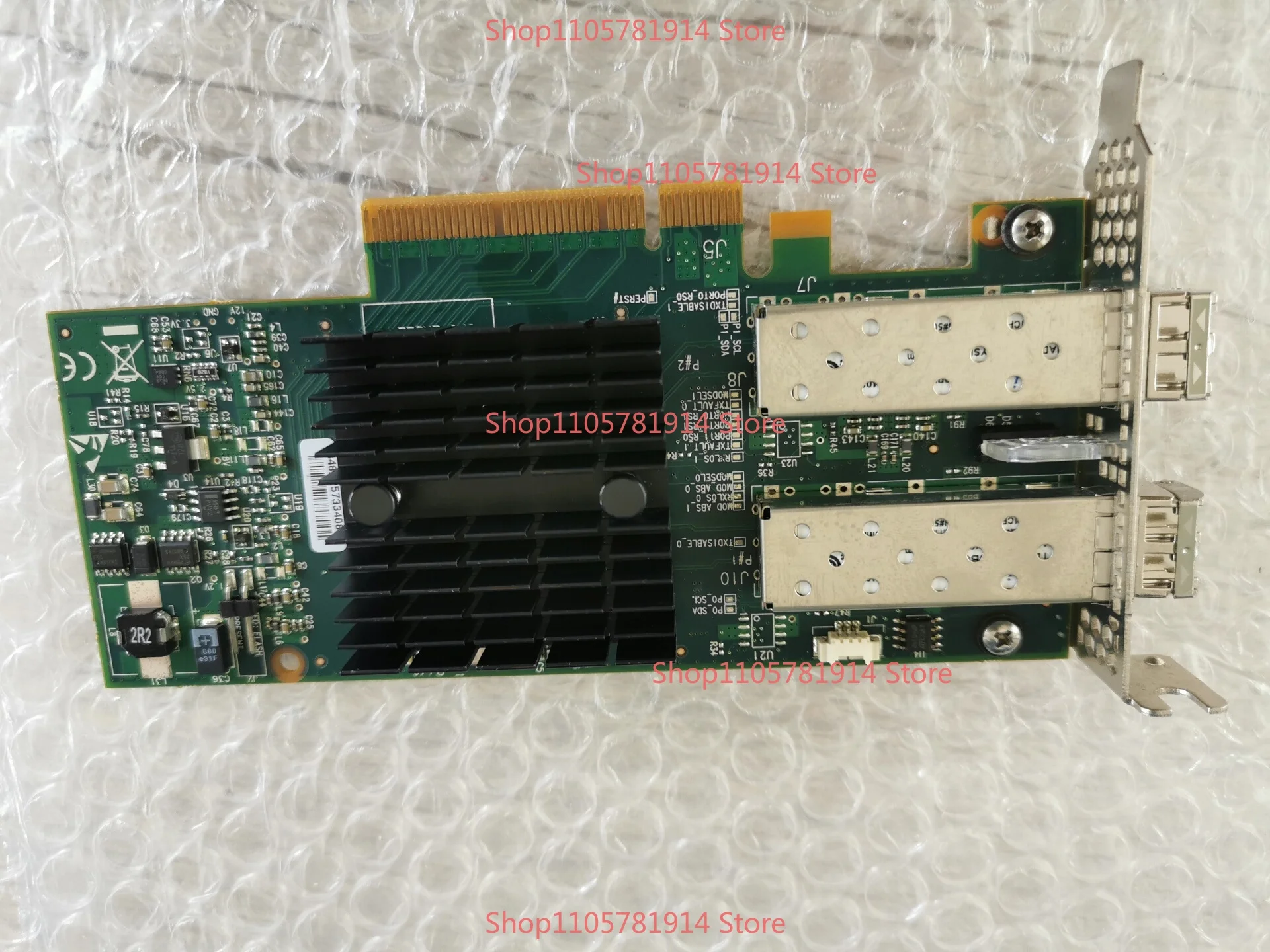 For IBM 98Y2404 10G Dual Port 10 Gigabit Fiber Optic Network Interface Card PCIEX8 Interface with Module