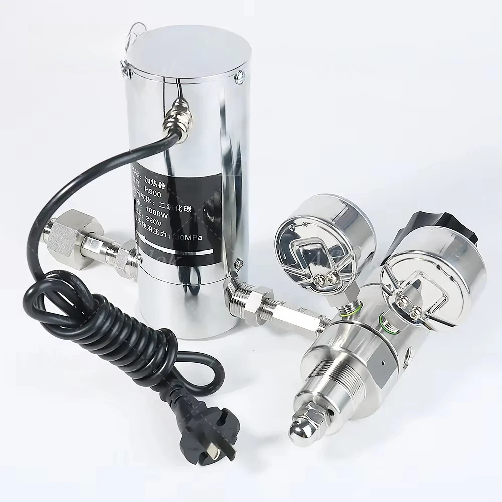 

High Quality 6000psi Inlet Pressure Regulator for Nitrogen Helium 250psi Outlet Heater for Labs Industry Propane Included