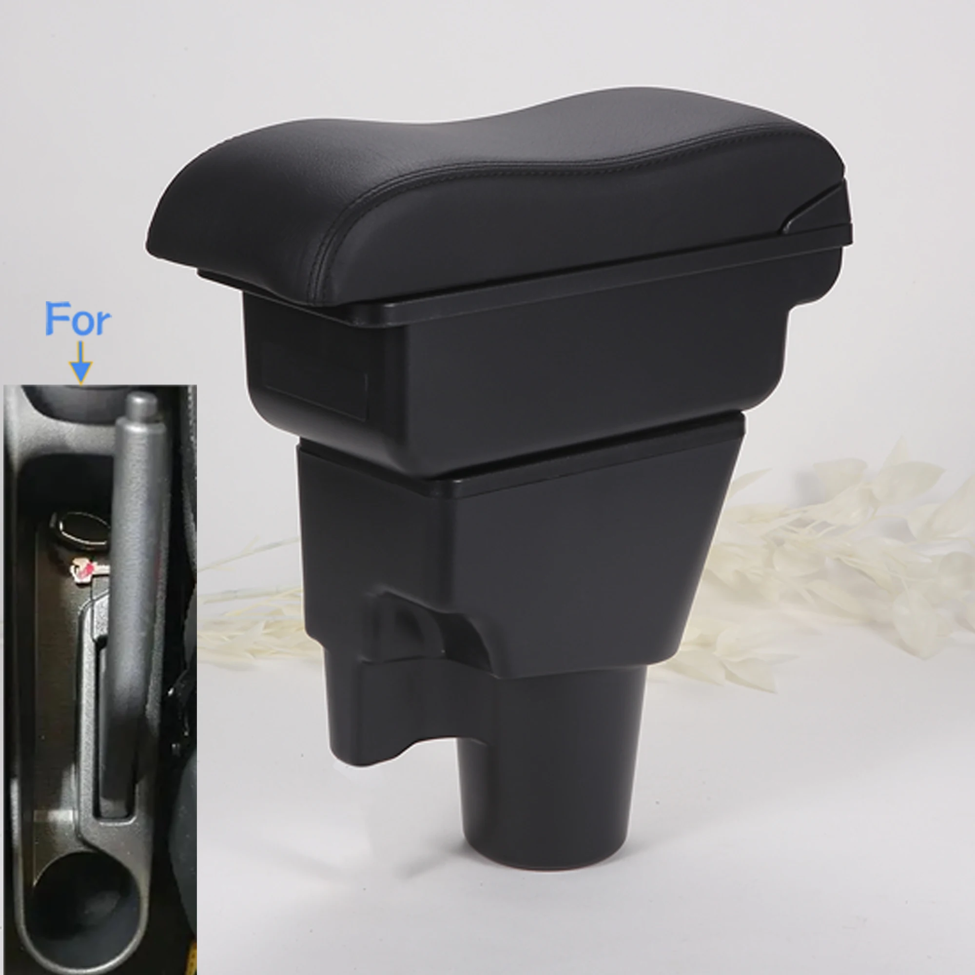 For Kia Picanto Armrest Box For Kia Picanto 3X-Line Car Armrest interior details Retrofit parts Car Accessories Storage box