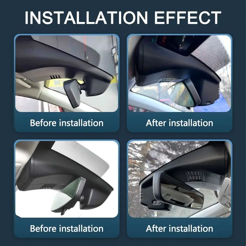 For Mazda CX30 CX-30 EV 2020 2021 2022 Plug and play 4K Hidden Wifi Car DVR Dash Cam Camera Video Recorder Original High Quality