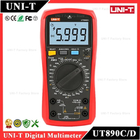 UNI-T UT890C UT890D Plus Multimeter Professional Digital AC DC Ammeter Voltmeter Frequency Resistance Capacitance Multi Meter